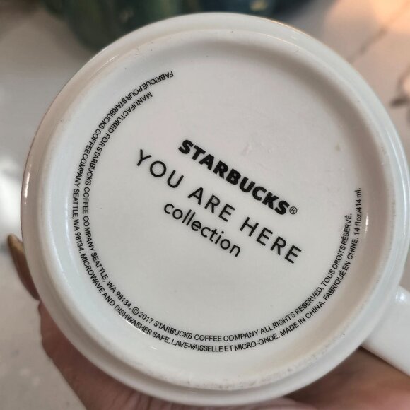Starbucks You Are Here Dallas Mug 14 Oz Limited Edition City Collection Coffee C - Picture 5 of 7